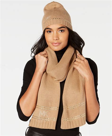 cheap michael kors hat and scarf set|michael kors scarf sale.